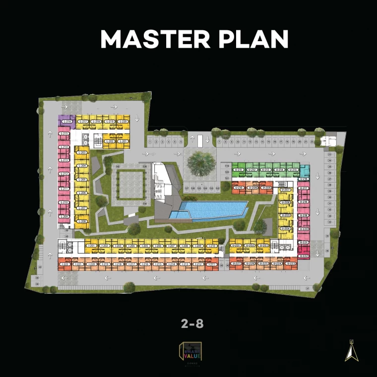 เดอะเชนจ์ สมาร์ทแวลู คอนโด | MASTER PLAN 2-8